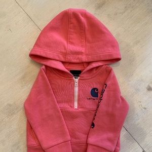 pink carhartt hoodie